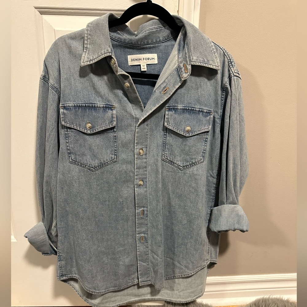 Denim forum The 80’s Comfy denim shirt